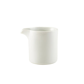 White Porcelain Oval Jug Ceramic Milk Jug, Gravy Jug Sauce Pots, Sugar Pot, 15cl (5oz), Pack of 6