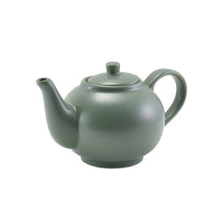 Teapot 18.5cm 45cl Porcelain Tea Coffee Pot Various Colours Café Restaurant Set of 6