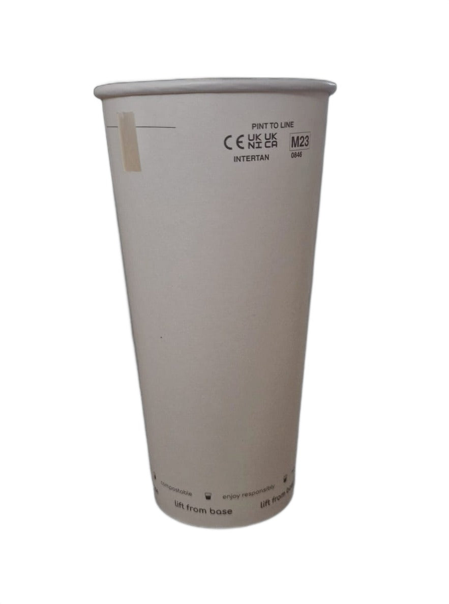 Compostable EcoCup Paper Cups – Pack of 1000 | UKCS Group