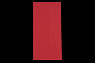 Pack Of 500 40cm Red 8 Fold Airlaid Napkins