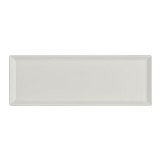 White Rectangular Tray 28.5x10.25x1.9cm Fine China RO Album Collection Serving Tray Pack of 12