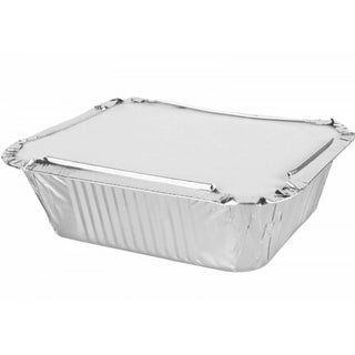 Pack Of 1000 Foil Container No2 (110x90x45mm/4.3x3.5x1.8")