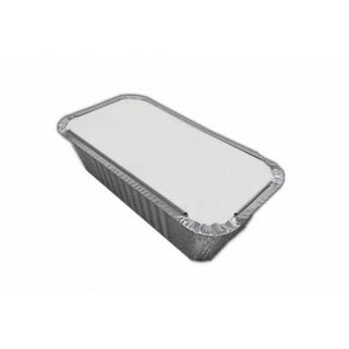 Pack Of 500 Paper Lid for Foil Container No6A (195x100mm/7.7x3.9")