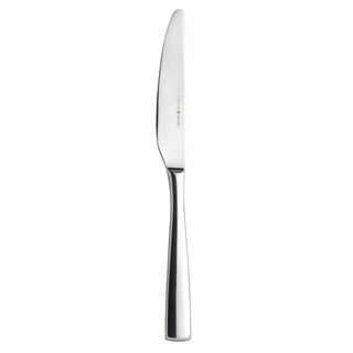 Bryce Dinner Knife 23.5cm Set of 12, Stainless Steel Knife Set for Kitchen, Hotel and Restaurant - Dishwasher Safe, Silver