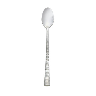 Pirouette Iced Tea Spoon 20cm Set of-12,Stainless Steel Dishwasher Safe Cutlery Silver Teaspoons