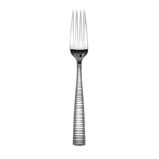 Pirouette Stainless Steel Dinner Fork 20.5cm – Elegant Spiral Handle Table Fork for Professional Dining Pack of 12