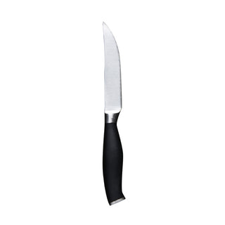 Steak Knife 12cm Stainless Steel Tapered Sharpened Blade, ABS Forged Handle, Pack of 12