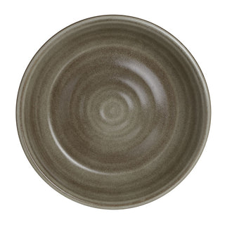 Pier Deep Bowl Stoneware 22.8cm for Kitchen, Fruit Steak, Salad, Breakfast Serving Bowl, Pack of 12
