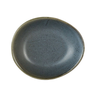 Storm Oil Dish Stoneware 9.8 x 8.5cm for Oil Dips Sauces Condiments in Restaurants Hotels Use Pack of 24