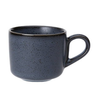 Storm Cappuccino Cup 32.7cl Blue Vitrified Stoneware for Café, Hotel & Home Pack of 12