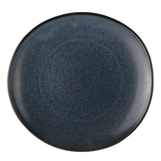 Organic Vitrified Stoneware 23.5cm Plates for Table Top Food Serving Pack of 24