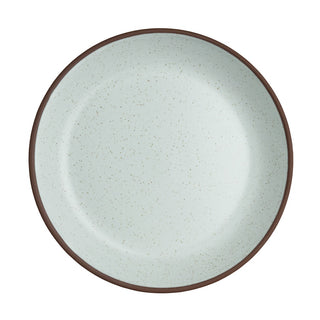 Spice Sea Salt Deep Plates, Stoneware for Pasta Soup Serving Bowls, Pack of 12, (16x3cm, 22x6.5cm)