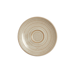 Terrace Truffle Stoneware Saucer 16.2cm Coffee, Tea & Espresso Cup Saucers Pack of 12