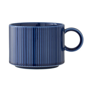 Concorde Midnight Blue Can Cup Porcelain for Tea, Coffee, Hot Drink, Pack of 12, Multiple Sizes