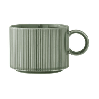 Concorde Fern Can Cup Porcelain for Coffee, Mug, Cafes, Hot Drink Serving, Multi Capacity, Pack of 12