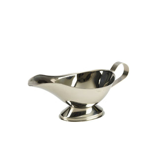 Sauce Boat 85ml/150ml/450ml Polished Stainless Steel Gravy and Sauces Serving Boat 1 Pcs