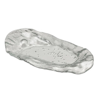 Soda Lime Glass, Venus Plate 25×14cm, Dinnerware Serving Plates, Pack of 12