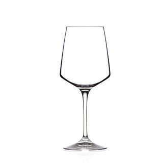 Aria White Wine Goblet Glasses 16.25oz (46cl), Crystal Glass, for Juice, Wine and Cocktails - Glassware Set of 12