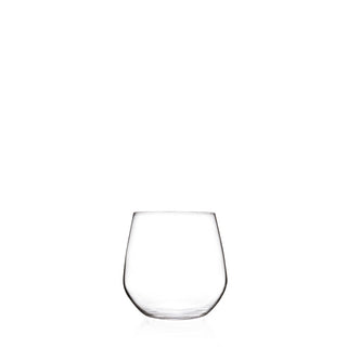 Aria Tumbler Glasses Set of 12, 13.75oz (39cl) Crystal Glass for Whiskey, Cocktail, Spirits or Water