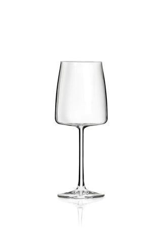 Essential Wine Goblet Glasses 15.25oz (43cl), Crystal Glass for Juice, Wine and Cocktails - Glassware Set of 12