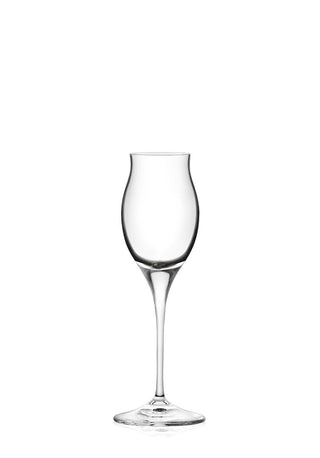 Invino Sherry Wine Goblet Glasses 3.5oz (10cl), Crystal Glass for Juice, Wine and Cocktails - Glassware Set of 12