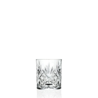 Melodia Crystal Clear DOF Tumbler 11oz (31cl) Whisky & Cocktail Glass - Glasswasher Safe, Pack of 12