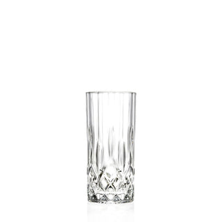 Opera Crystal Hiball Glass 12.25oz (35cl) Cocktails & Long Drinks Tumbler - Glasswasher Safe, Pack of 12