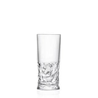 Funky Hi Ball Clear Tumbler 35cl Ideal for Cocktails, Juices - Glasswasher Safe, Pack of 12