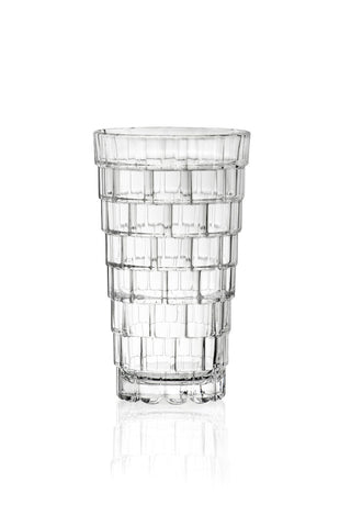 Stack Crystal Hiball Glass 13.75oz (39cl) Cocktail Tumbler - Glasswasher Safe, Pack of 12