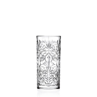 Tattoo Crystal Hiball Glass 13oz (37cl) for Home Bar Cocktail Service Tumbler - Glasswasher Safe, Pack of 12