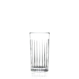 Timeless Crystal Hiball Glass 15.5oz (44cl) Cocktails & Long Drinks Tumbler - Glasswasher Safe, Pack of 12
