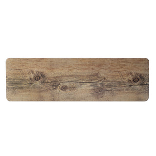 Driftwood GN 1/1 & 2/4 Melamine Tray for Buffet Display Presentation Platter, Multi Sizes