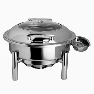 Creations Round Stainless Steel Chafing Dish Stand 30.4 x 39.3 x 16.5cm for Food Pans