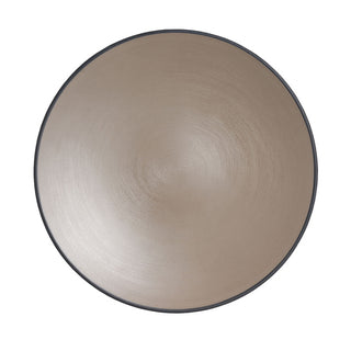 Baja Sandstone Round Plate Melamine for Buffet Presentation Plates, Multiple Sizes, Pack of 24