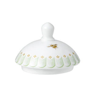 Hive Green Classic Covered Sugar Lid for Restaurant Tea Service Pack of 12