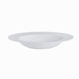 Lahari Classic Bone China Rim Bowl 22cm 22.5cl for Dining and Banquet Service Pack of 12