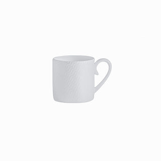 Lahari Bone China Coffee Can Cup 6cm 10cl for Restaurant Beverage Service Pack of 12