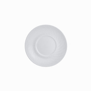 Lahari Coupe Bone China Saucer 16cm for Restaurant Tea and Coffee Service Pack of 12