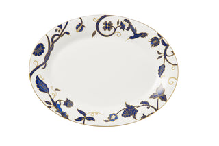 Bone China Makira Oval Trays 36.5×27.5cm Pack of 6 For Sharing Platters Presentation