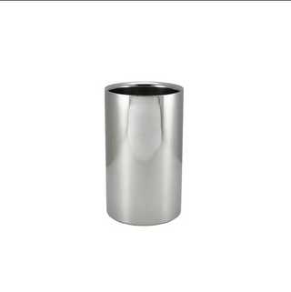 Double Walled Wine Cooler Insulated Stainless Steel Champagne Bottle & Beer Cooler Ice Bucket for Parties