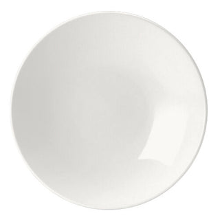 Monaco White Contour Bowls 30cm 175cl Vitrified Alumina Pack of 6 for Salads Sharing Dishes