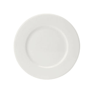 Monaco White Wide Rim Plates 16cm Vitrified Alumina Pack of 36 for Starters Desserts