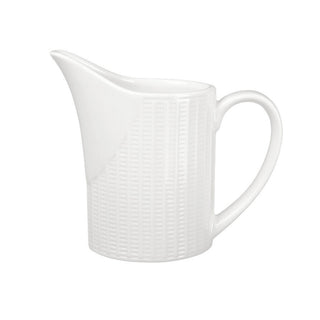 Vitrified Alumina Willow Jugs 14.25cl Pack of 12 for Milk Cream Tabletop Beverage Service