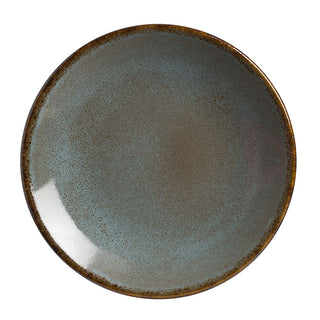 Stoneware Alma Tacana Azul Coupe Plates 15.25cm/19cm/23cm/27.25cm Modern Kitchen Plate
