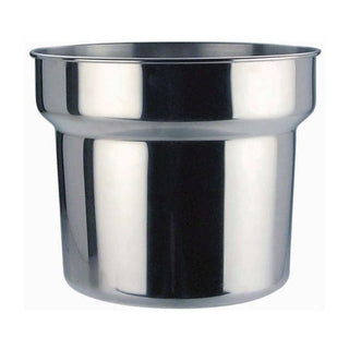 Stainless Steel Bain Marie Pot 4.2L - 21×17cm for Slow Cooked Dishes 1 Piece