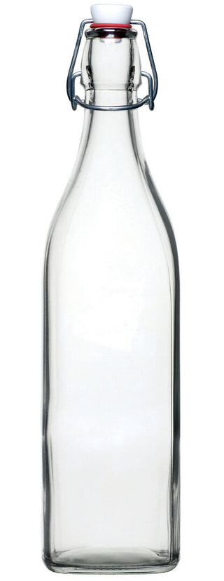 Soda Lime Glass Swing Bottles 0.25/1 Litre for Storage & Beverage Service