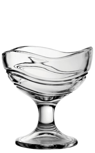 Soda Lime Glass Havana Dessert Glasses 16cl/31cl Pack of 6 for Ice Cream Desserts Café