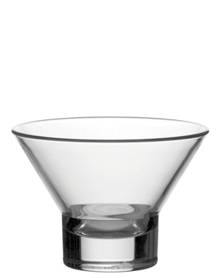Soda Lime Glass Ellipse Dessert Glasses 38cl Pack of 12 for Desserts Sundaes Service