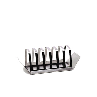 Stainless Steel Toast Rack & Tray 20×7×6.5cm Breakfast Serving Toast Set of 1