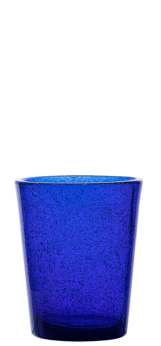 Soda Lime Glass Partido Tumblers 27cl Pack of 6 Blue/Green Party Camping Cocktail Juice